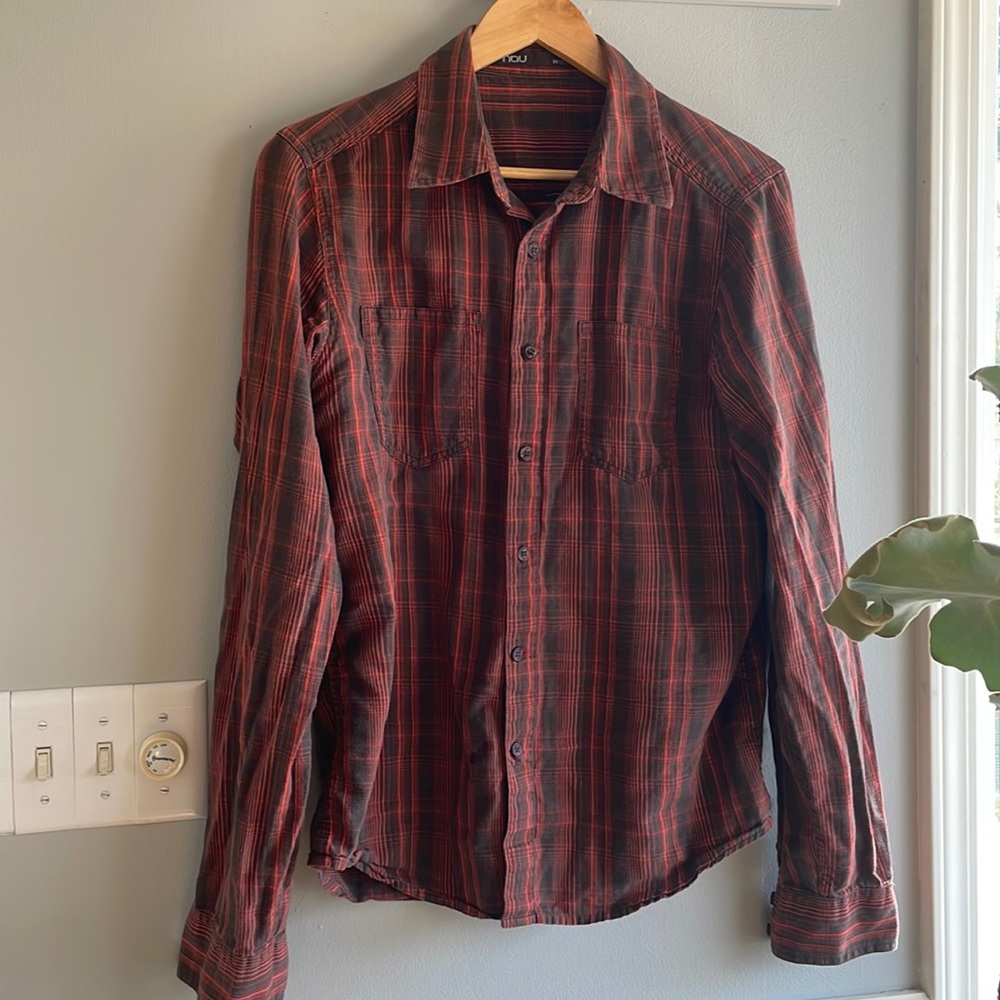 Nau Organic Cotton Lightweight Button Up Shirt